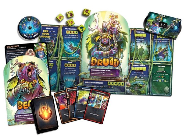 Dice Throne Druid Hero Pack Utvidelse til Dice Throne 