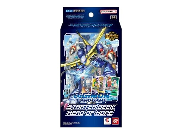 Digimon TCG Starter Deck Hero of Hope Digimon Card Game - ST-21 