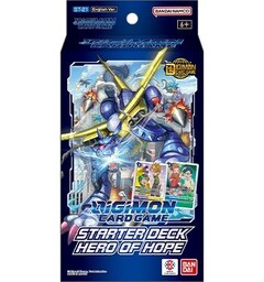 Digimon TCG Starter Deck Hero of Hope Digimon Card Game - ST-21