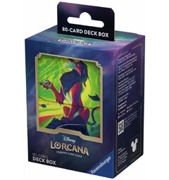 Disney Lorcana Deck Box Scar