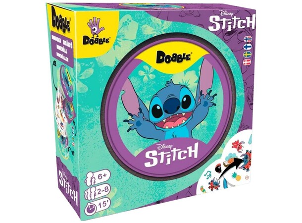 Dobble Stitch Brettspill Norsk utgave 
