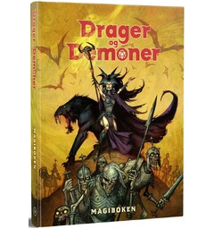 Drager og Demoner Magiboken Norsk utgave