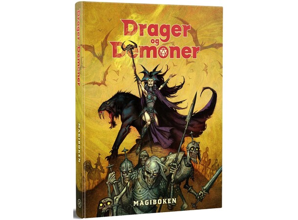 Drager og Demoner Magiboken Norsk utgave 