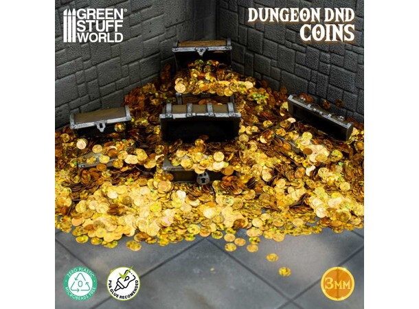 Dungeon Coins - 20 gram Green Stuff World 