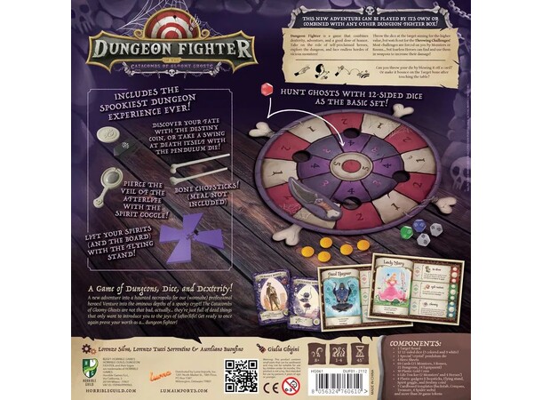 Dungeon Fighter Catacombs Brettspill Catacombs of Gloomy Ghosts 