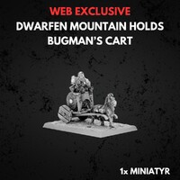 Dwarfen Mountain Holds Bugmans Ale Cart Warhammer The Old World