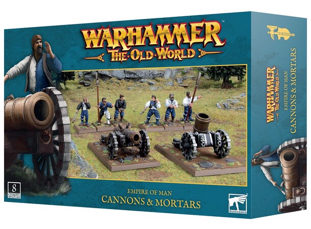 Empire of Man Cannons & Mortars Warhammer The Old World 