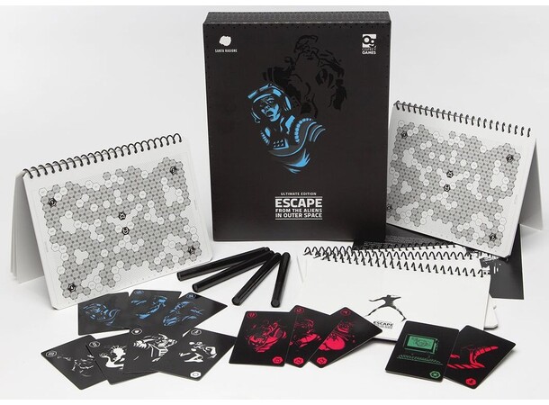Escape from the Aliens in Outer Space Brettspill 