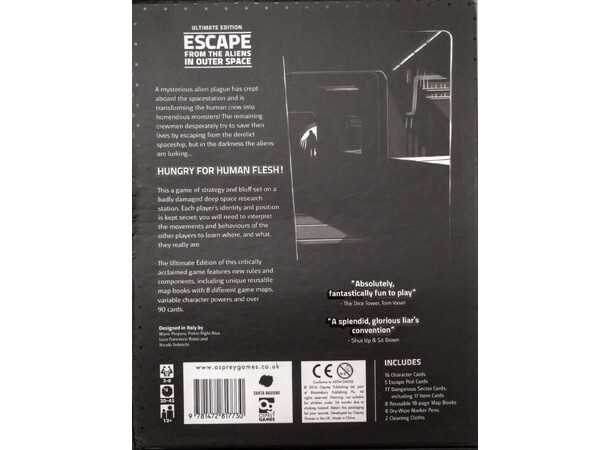 Escape from the Aliens in Outer Space Brettspill 