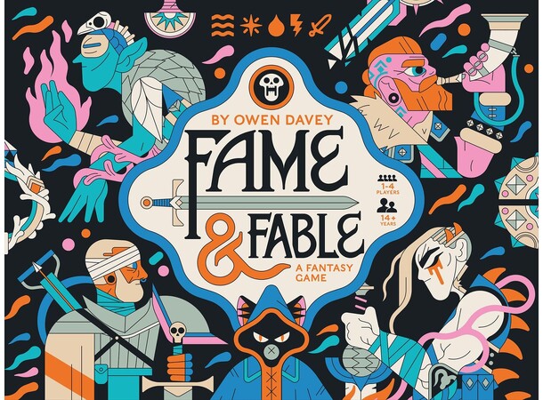 Fame and Fable Brettspill 