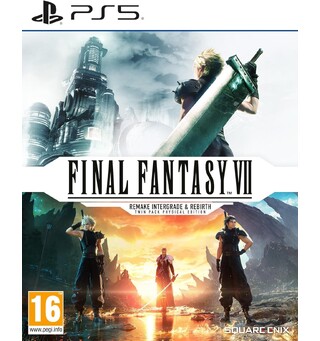 Final Fantasy VII Intergrade/Rebirth PS5 Twin Pack Physical Edition