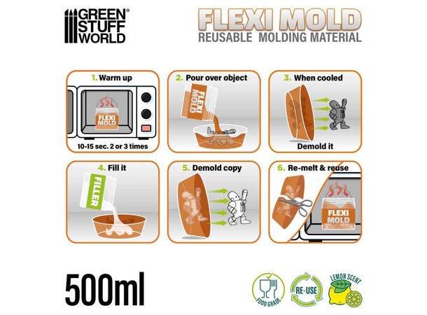 Flexi Mold - 500ml Green Stuff World 