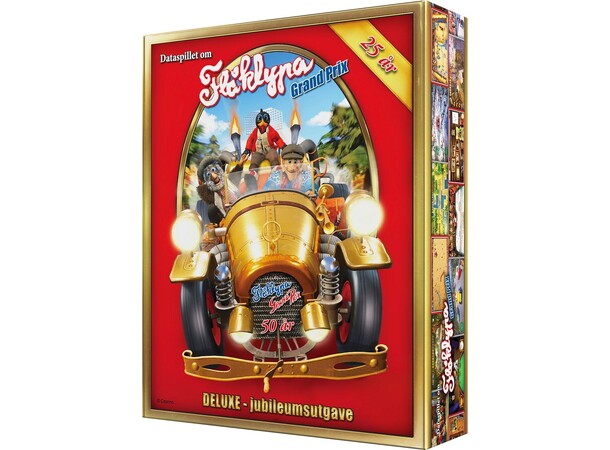Flåklypa Grand Prix Deluxe PS5 Jubileumsutgave 25 år 