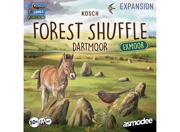 Forest Shuffle Dartmoor Exmoor Exp Utvidelse til Forest Shuffle 