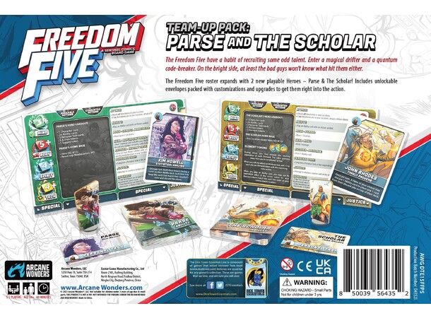 Freedom Five Parse & The Scholar Exp Utvidelse til Freedom Five 