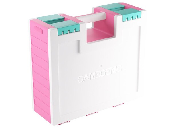 Game Castle - Rosa/Hvit/Turkis Gamegenic 