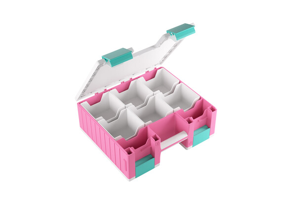Game Castle - Rosa/Hvit/Turkis Gamegenic 