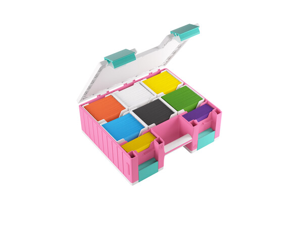 Game Castle - Rosa/Hvit/Turkis Gamegenic 