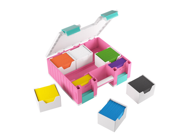 Game Castle - Rosa/Hvit/Turkis Gamegenic 