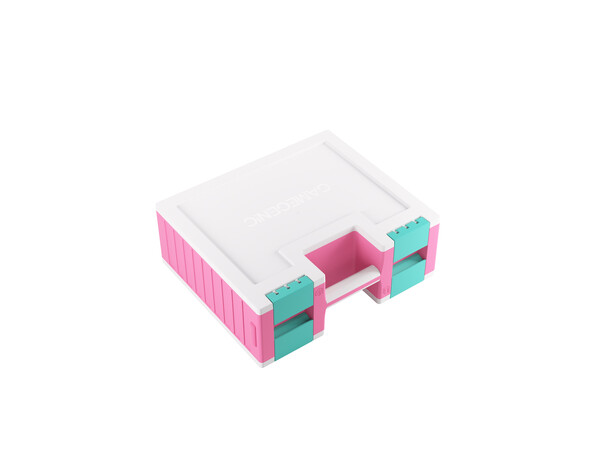 Game Castle - Rosa/Hvit/Turkis Gamegenic 