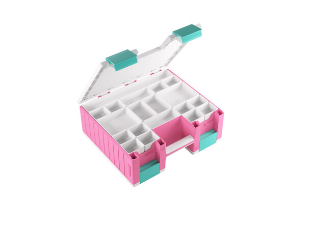 Game Castle - Rosa/Hvit/Turkis Gamegenic 