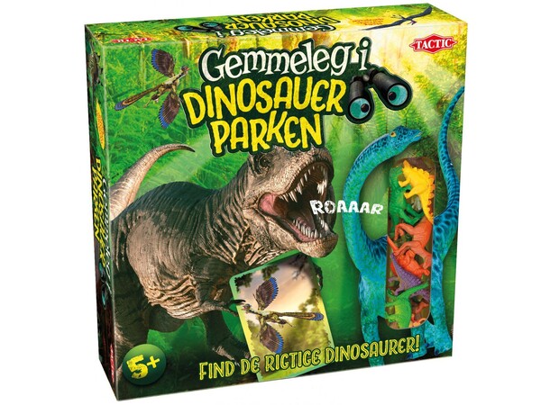 Gemmeleg i Dinosauer Parken - DANSK 