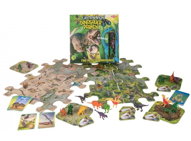 Gemmeleg i Dinosauer Parken - DANSK 