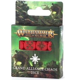 Grand Alliance Chaos Dice Set Warhammer Age of Sigmar