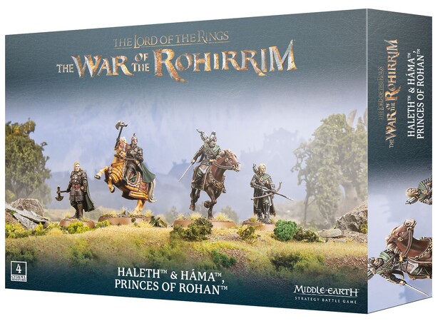 Haleth & Hama Princes of Rohan Middle-earth Strategy Battle Game 