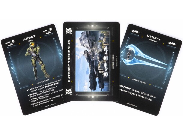 Halo Mission Command Kortspel 