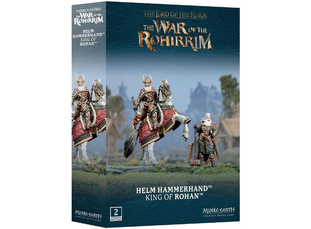 Helm Hammerhand King of Rohan Middle-earth Strategy Battle Game 