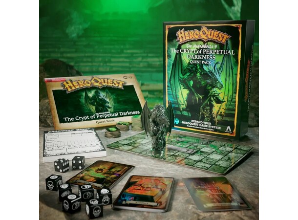 HeroQuest Crypt of Perpetual Darkness Utvidelse til HeroQuest 