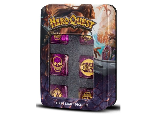 HeroQuest First Light D6 Dice Set 