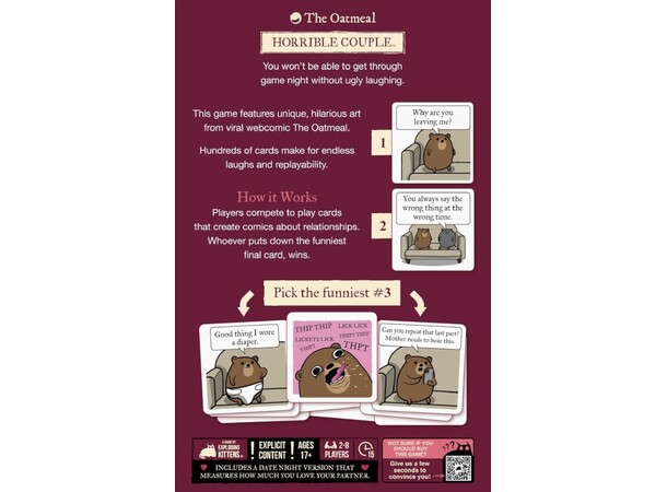Horrible Couple Partyspel 