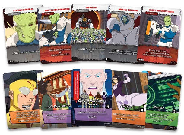 Invincible The Card Game Kortspill Guardians of the Globe 