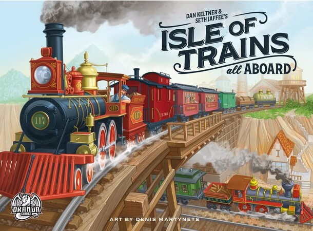 Isle of Trains All Aboard Brädspel 