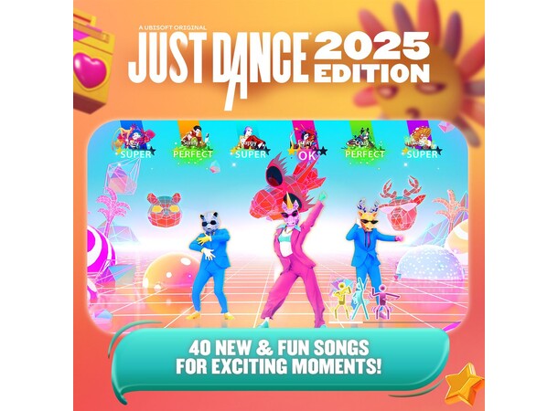 Just Dance 2025 Edition Switch (Nedlastbar kode i fysisk boks) 