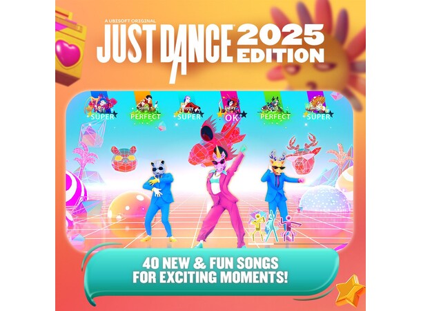 Just Dance 2025 Edition Switch (Nedlastbar kode i fysisk boks)