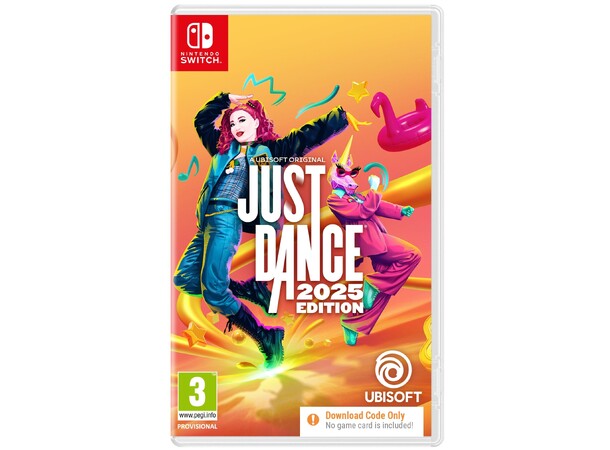 Just Dance 2025 Edition Switch (Nedlastbar kode i fysisk boks)