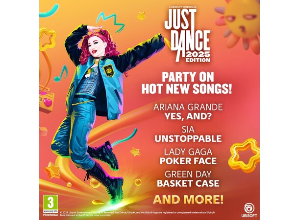 Just Dance 2025 Edition Switch (Nedlastbar kode i fysisk boks)