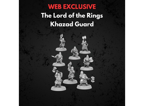 Khazad Guard Middle-earth Strategy Battle Game 