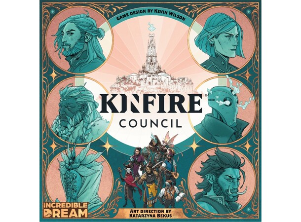 Kinfire Council Brettspill 
