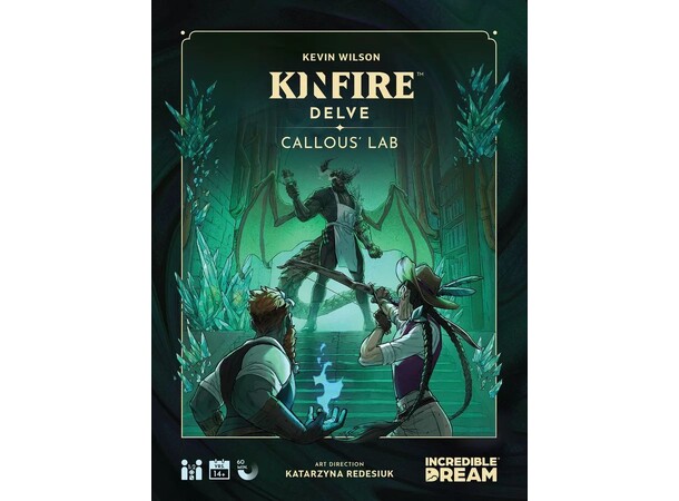 Kinfire Delve Callous Lab Brädspel 