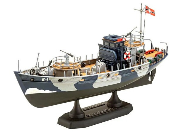 Kriegsfischkutter Starter Set Revell 1:144 Byggesett 