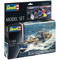 Kriegsfischkutter Starter Set Revell 1:144 Byggesett