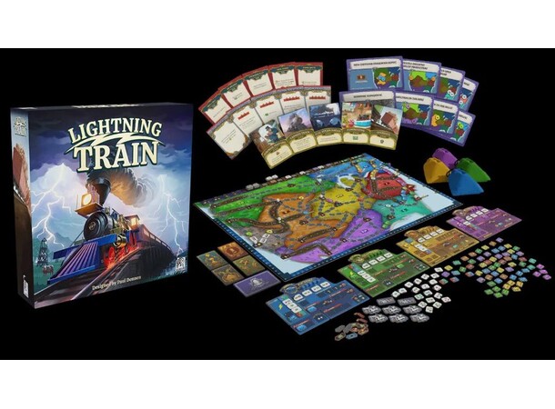 Lightning Train Brettspill 