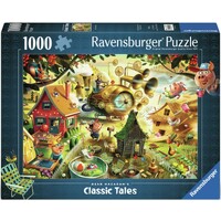 Look Out Little Pigs 1000 biter Puslespill - Ravensburger Puzzle