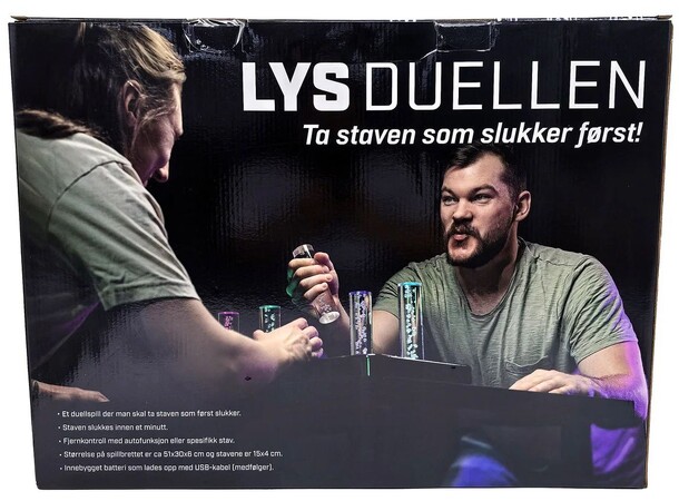 Lysduellen Brettspill Norsk utgave 