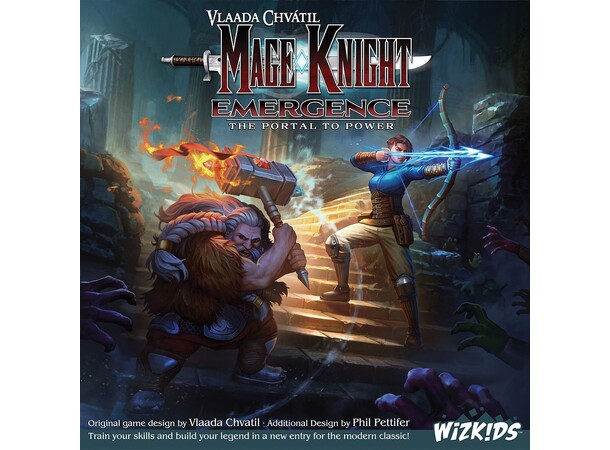 Mage Knight Emergence Portal to Power Brettspill 