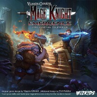 Mage Knight Emergence Portal to Power Brettspill